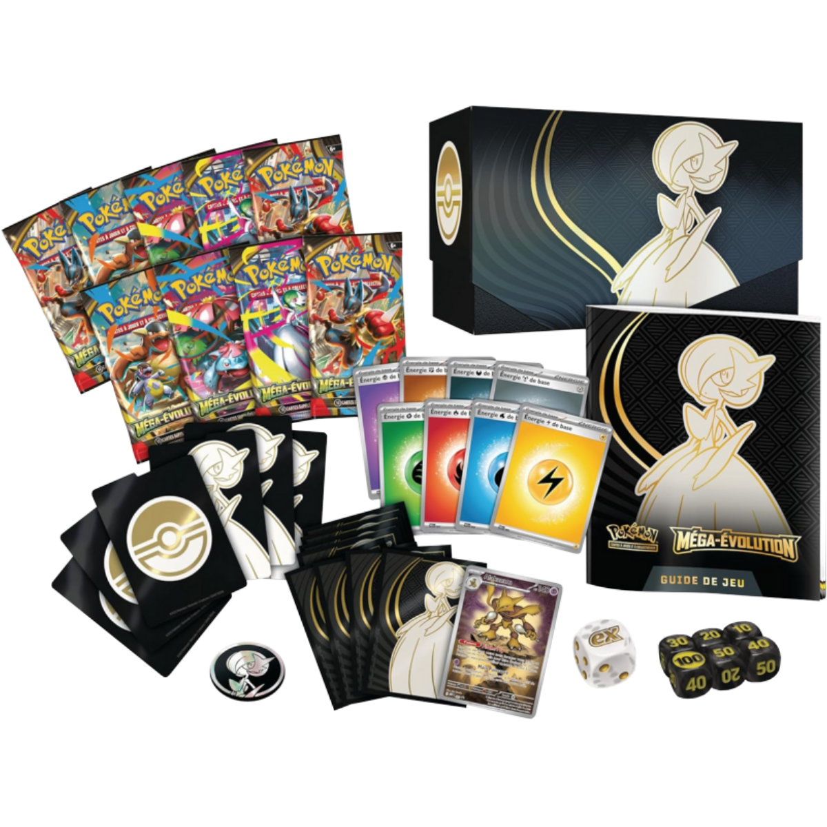 ETB - Méga-Évolution / Méga-Gardevoir — Contenu