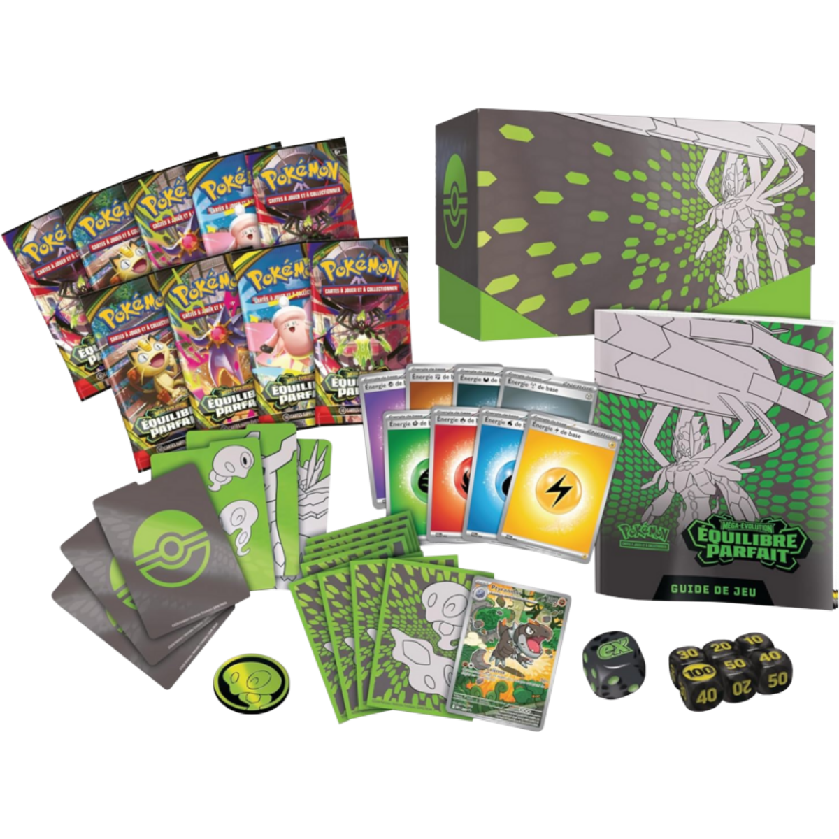 ETB - Équilibre Parfait / Méga-Zygarde — Contenu