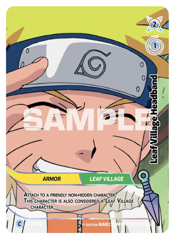Bandeau de Konoha —  (Naruto Mythos 091/140)