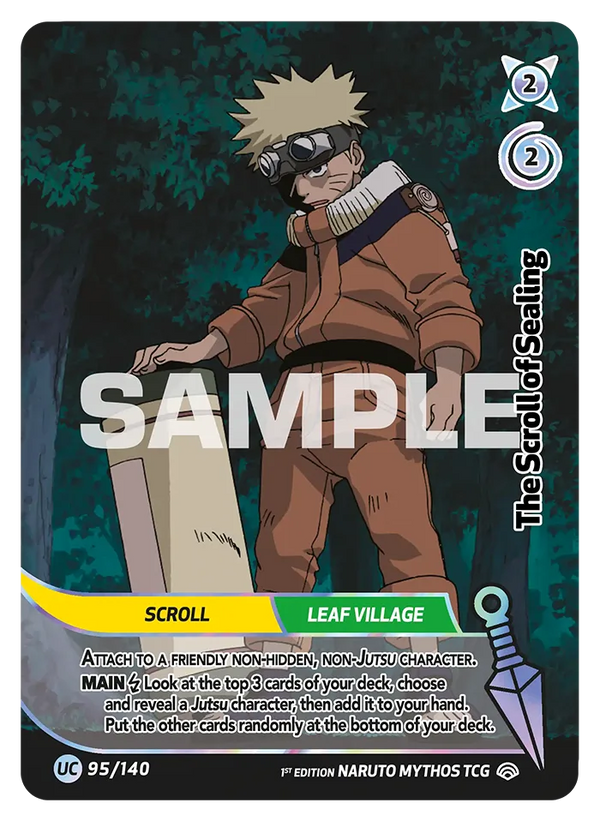 Le Parchemin des Sceaux Interdits —  (Naruto Mythos 095/140)