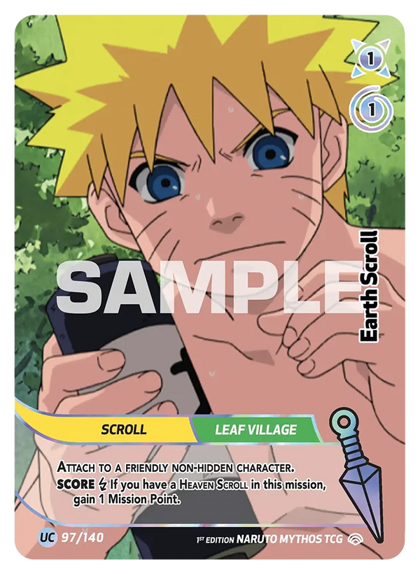 Parchemin de la Terre —  (Naruto Mythos 097/140)