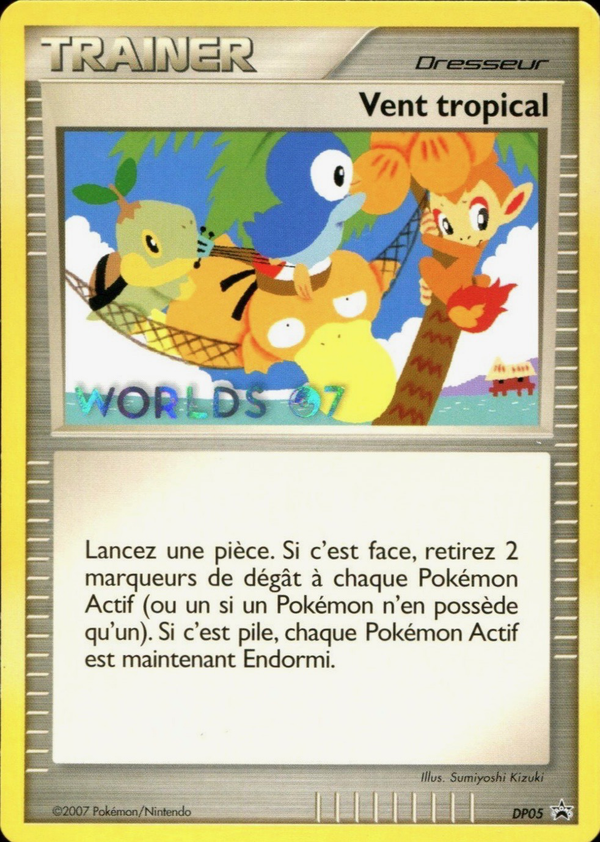 Vent tropical DP05 - Promos Diamant & Perle - Carte Pokémon