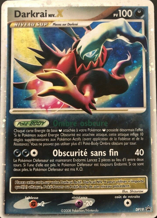 Darkrai DP19 - Promos Diamant & Perle - Carte Pokémon