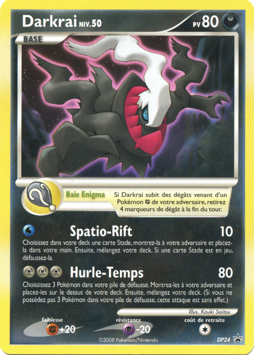 Darkrai DP24 - Promos Diamant & Perle - Carte Pokémon