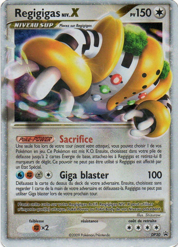 Regigigas DP30 - Promos Diamant & Perle - Carte Pokémon
