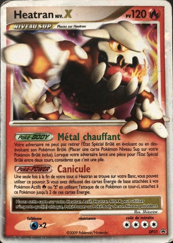Heatran DP31 - Promos Diamant & Perle - Carte Pokémon