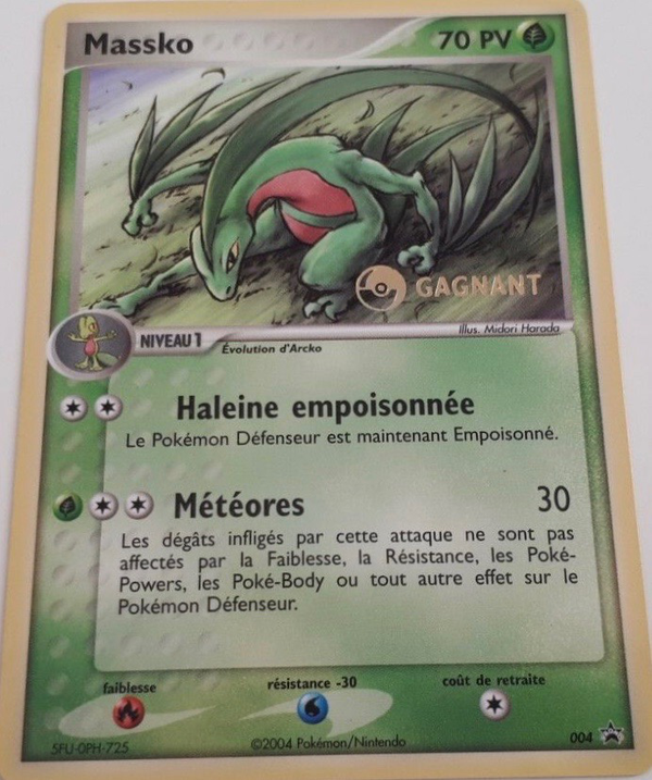 Massko 4 - Promos Nintendo (e-Card) - Carte Pokémon