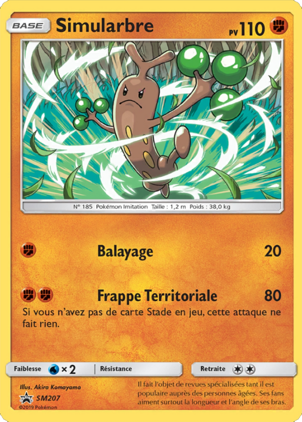 Simularbre SM207 - Promos Soleil & Lune - Carte Pokémon