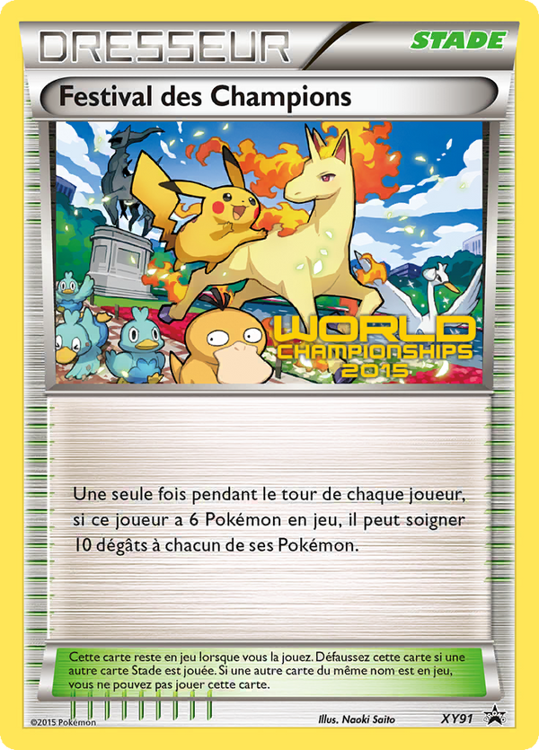 Festival des Champions XY91 - Promos XY - Carte Pokémon