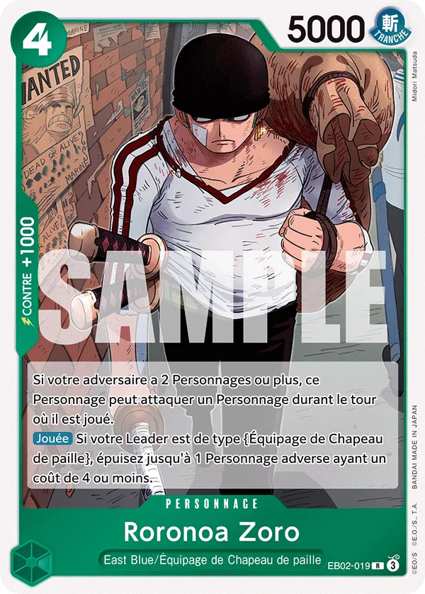 EB02-019 - Roronoa Zoro