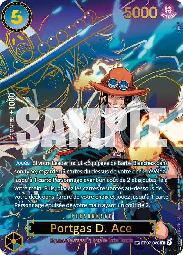EB02-028 - Portgas D. Ace