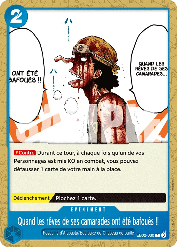 EB02-030 - Quand les rêves de ses camarades ont été bafoués !!