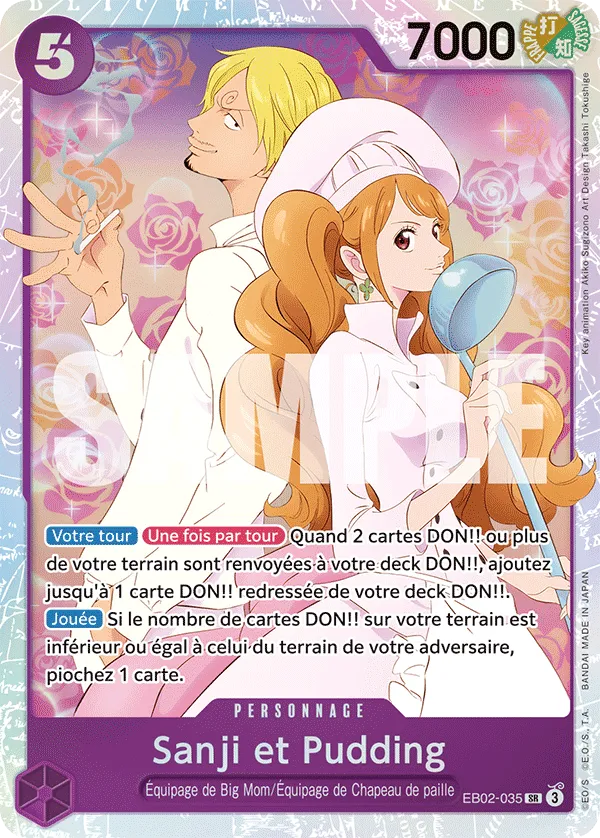 EB02-035 - Sanji et Pudding