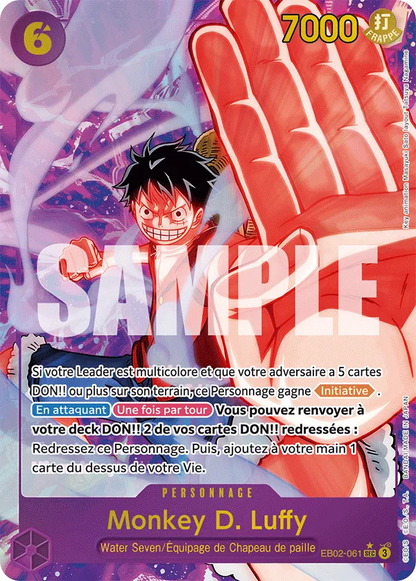 EB02-061 - Monkey D. Luffy V2