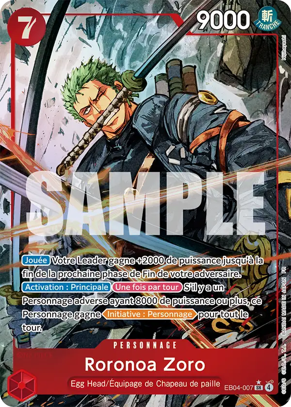 EB04-007 - Roronoa Zoro V2