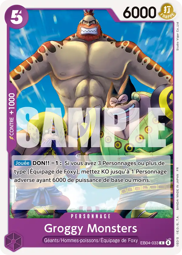 EB04-033 - Groggy Monsters