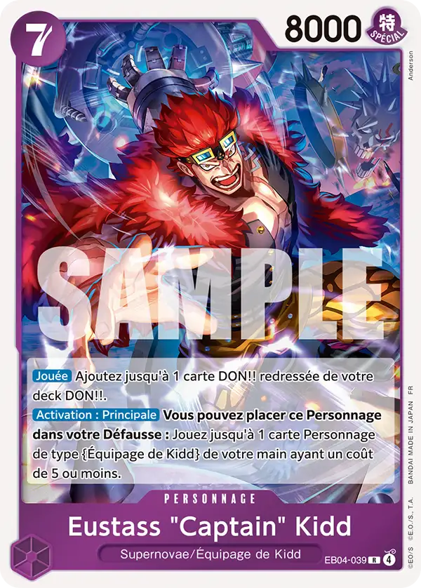 EB04-039 - Eustass "Captain" Kidd