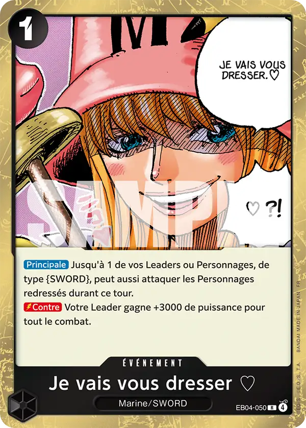 EB04-050 - Je vais vous dresser ♡