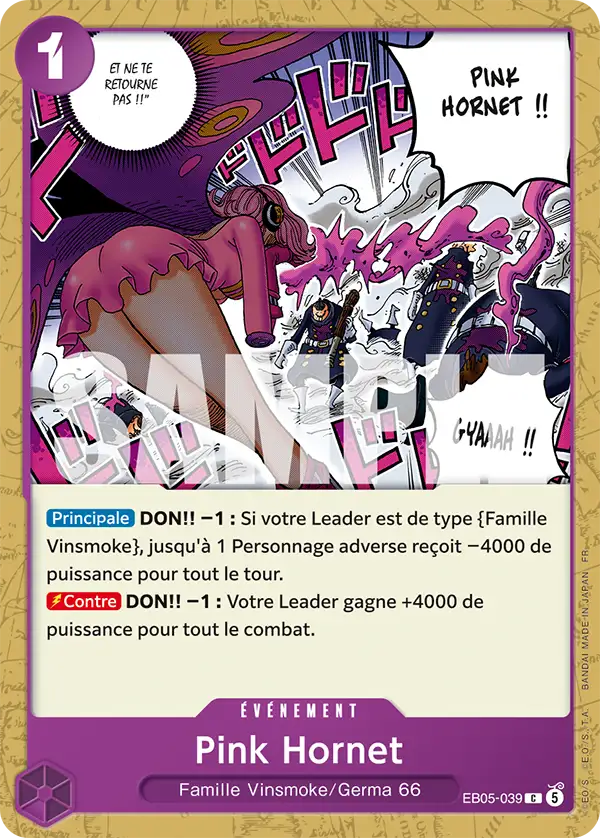 EB05-039 - Pink Hornet