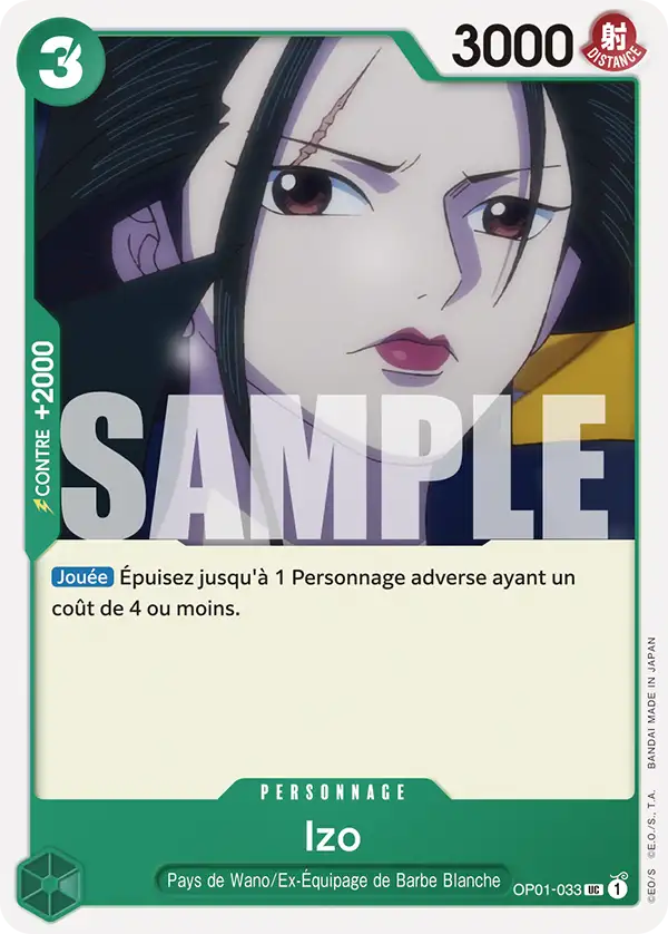 OP01-033 - Izo