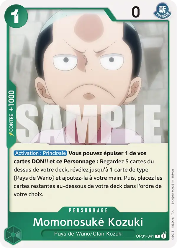 OP01-041 - Momonosuké Kozuki