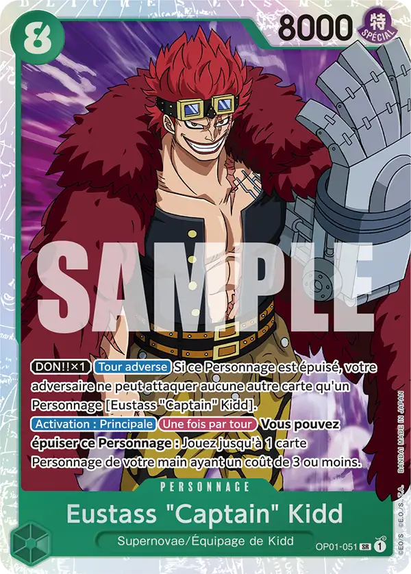 OP01-051 - Eustass "Captain" Kidd