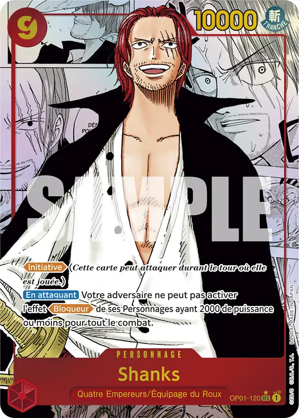 OP01-120 - Shanks V3 (Manga)