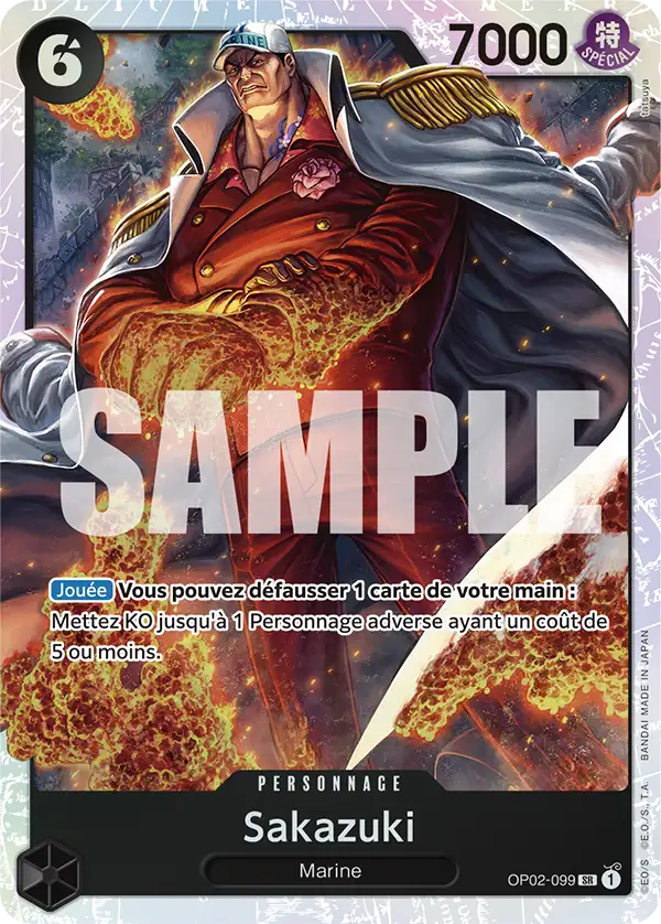 OP02-099 - Sakazuki