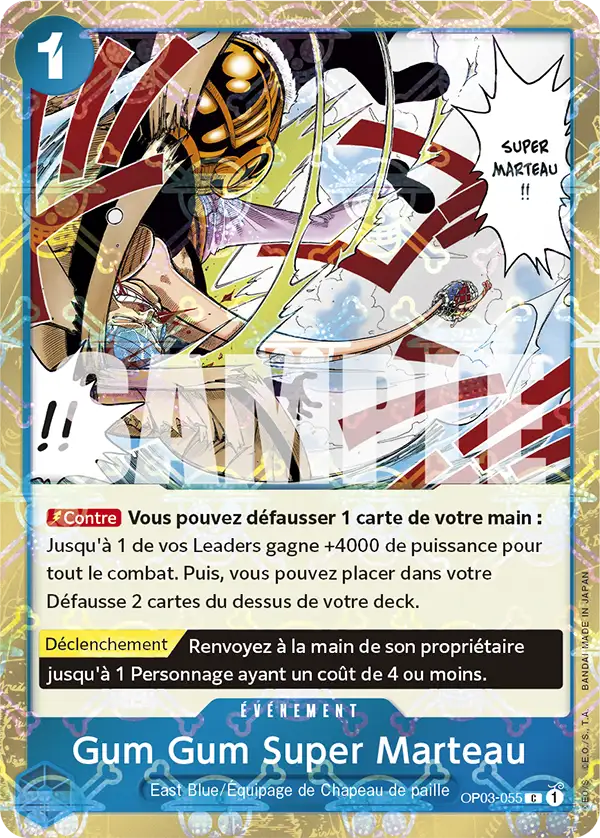 OP03-055 - Gum Gum Super Marteau V3