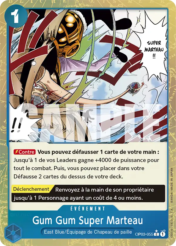 OP03-055 - Gum Gum Super Marteau V2