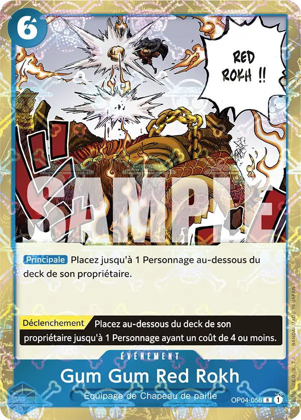 OP04-056 - Gum Gum Red Rokh V2