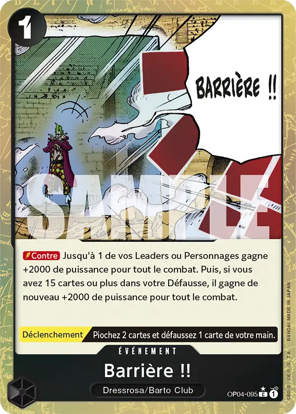 OP04-095 - Barrière !! V3