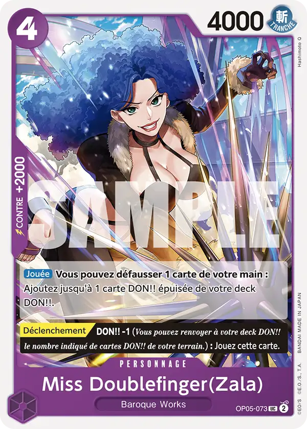 OP05-073 - Miss Doublefinger Zala