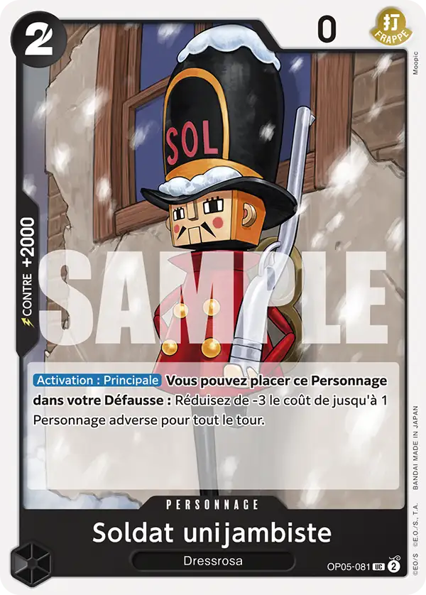 OP05-081 - Soldat unijambiste
