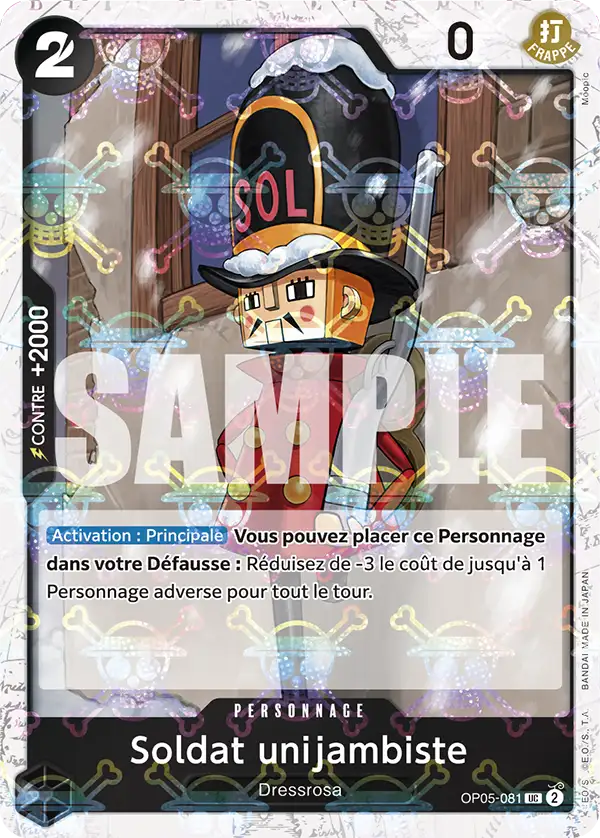 OP05-081 - Soldat unijambiste V2