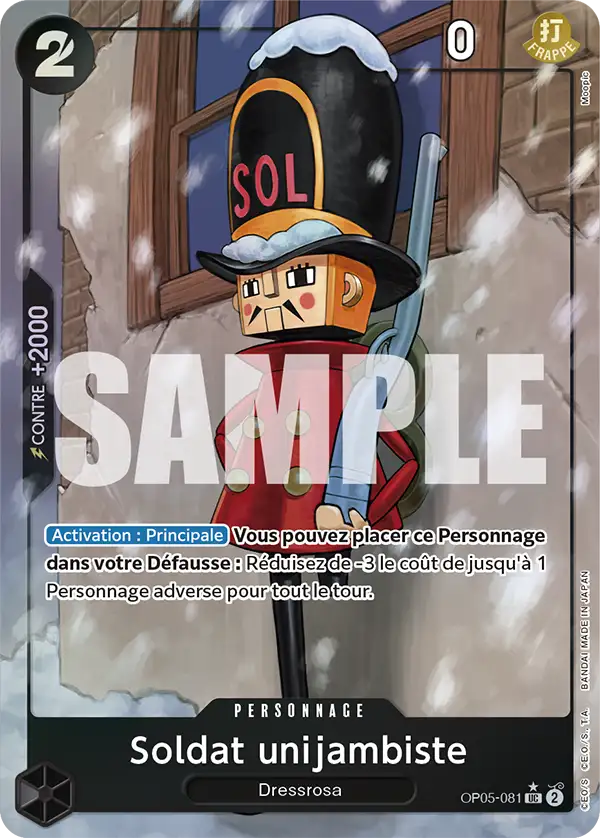 OP05-081 - Soldat unijambiste V2