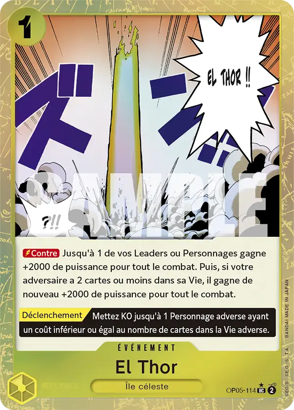 OP05-114 - El Thor V3
