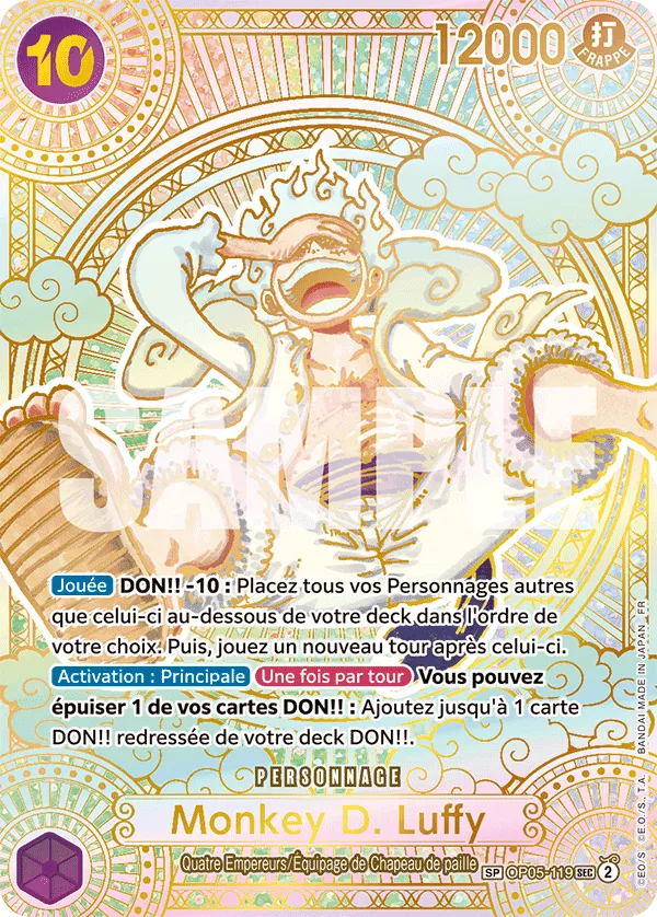 OP05-119 - Monkey D. Luffy V2