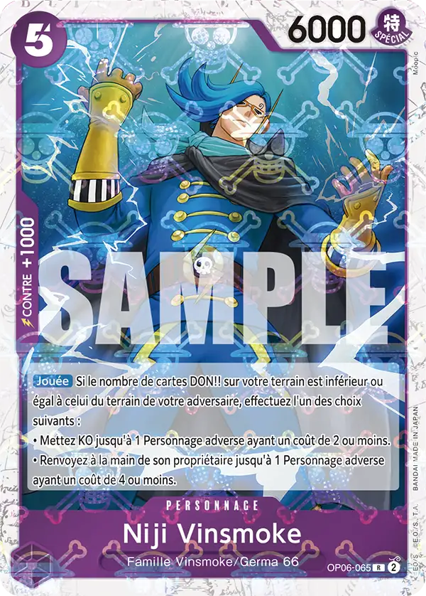 OP06-065 - Niji Vinsmoke V2