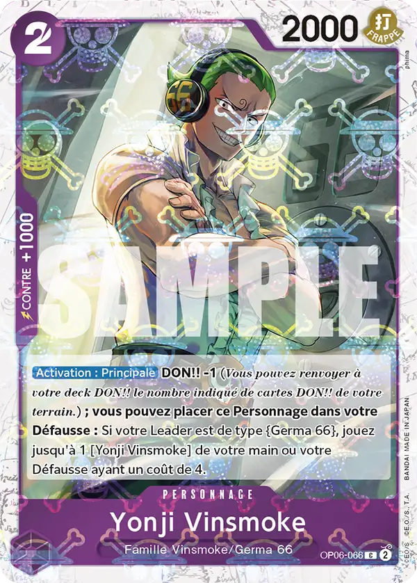 OP06-066 - Yonji Vinsmoke V3