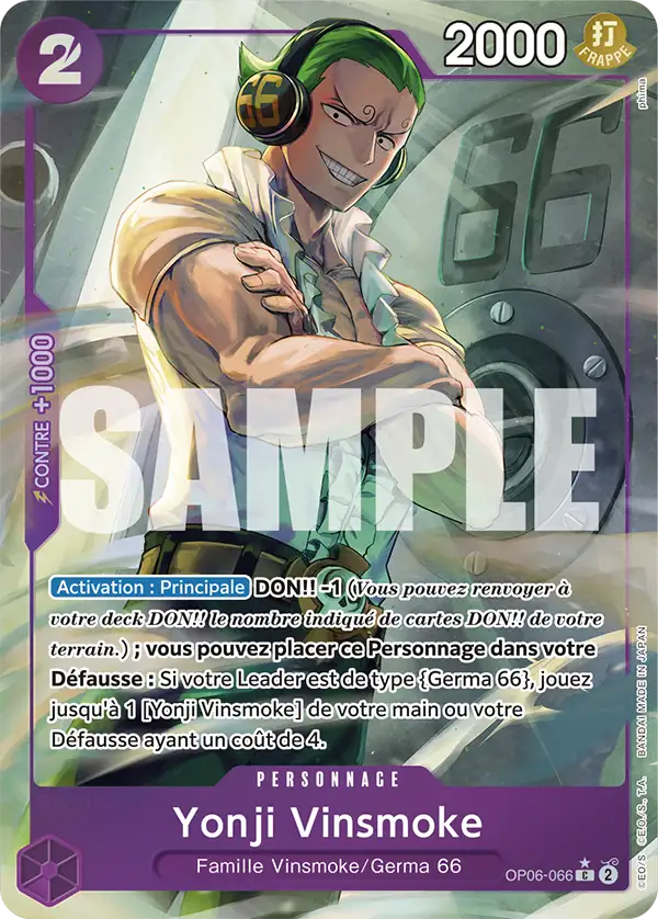 OP06-066 - Yonji Vinsmoke V3