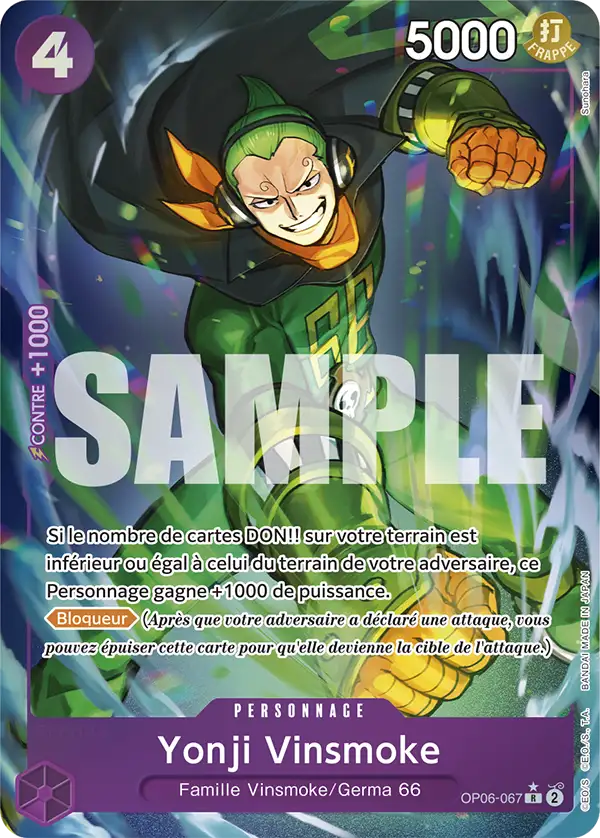 OP06-067 - Yonji Vinsmoke V2