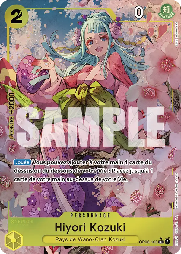 OP06-106 - Hiyori Kozuki V2