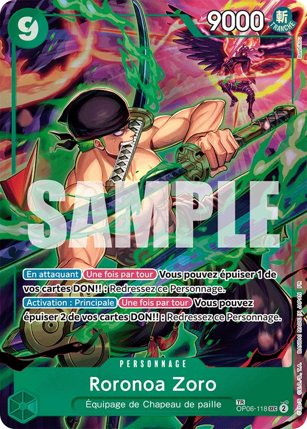 OP06-118 - Roronoa Zoro