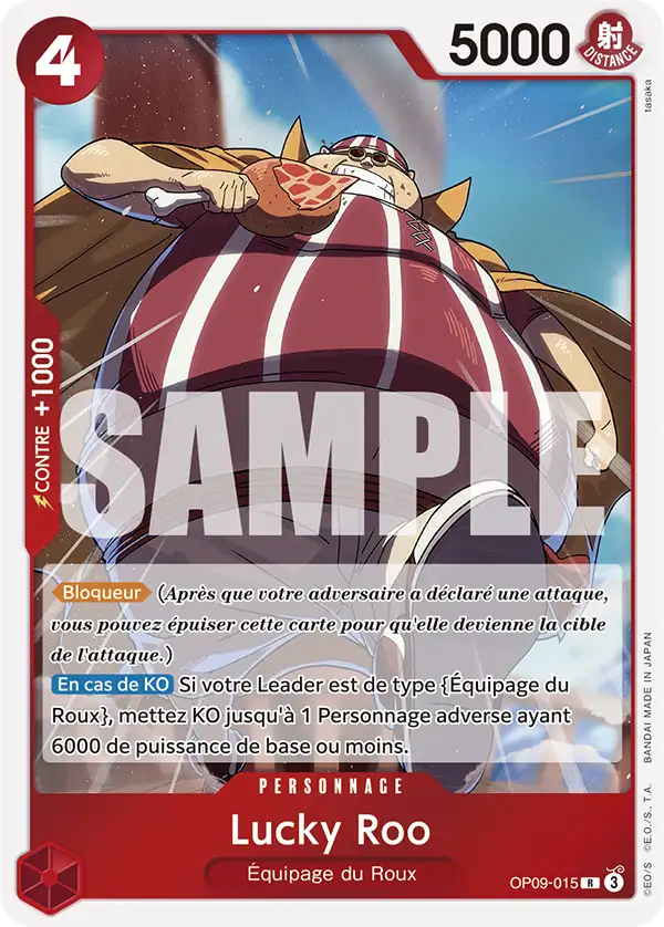 OP09-015 - Lucky Roo