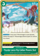 OP09-040 - Thunder Lance Flip Caliber Phoenix Shot