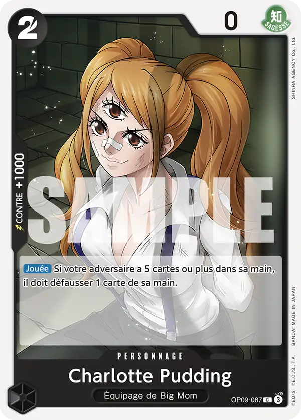 OP09-087 - Charlotte Pudding