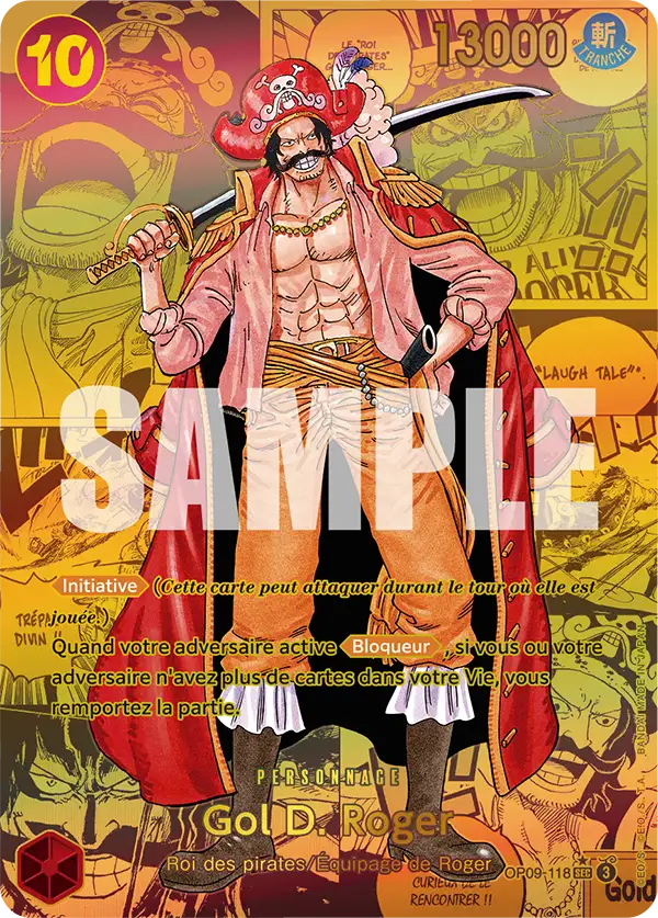 OP09-118 - Gol D. Roger V3 (Manga)