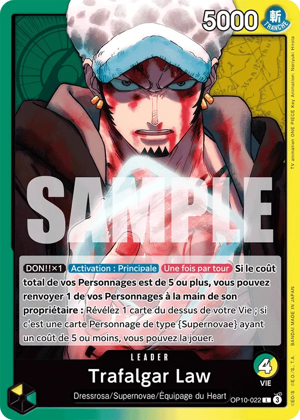 OP10-022 - Trafalgar Law