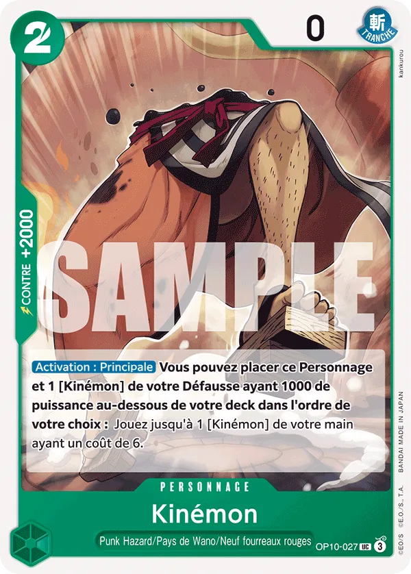 OP10-027 - Kinémon
